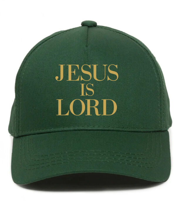 Jesus Is Lord | Cap in Dark Green