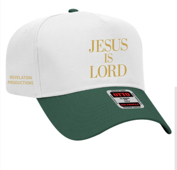 Jesus Is Lord Cap | Green & White